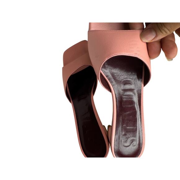 Staud Brigitte Rose 55MM Silk-Blend Mule Sandals size EU 36.5 - Picture 4 of 7